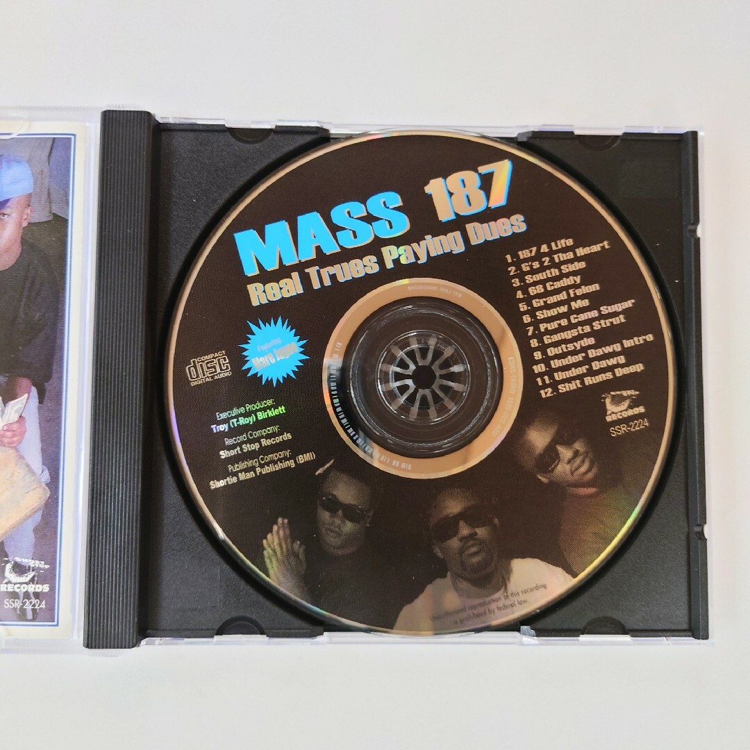 Mass 187 / Real Trues Playing Dues エンタメ/ホビーのCD(ヒップホップ/ラップ)の商品写真