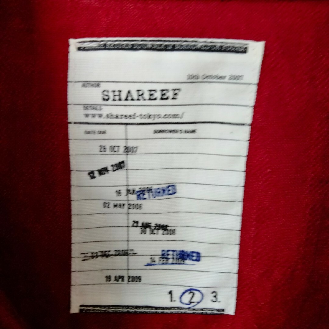 SHAREEF(シャリーフ)のSHAREEF 無地　シンプル　オーバーサイズ　シャツ　長袖シャツ　古着 メンズのトップス(シャツ)の商品写真