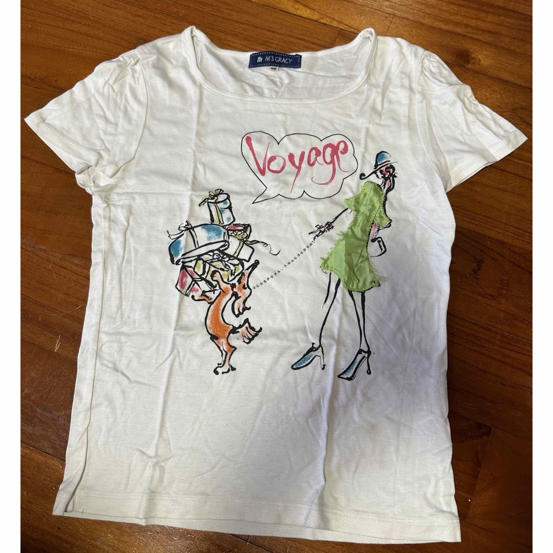 M'S GRACY(エムズグレイシー)のM's GRACY Tシャツ　M レディースのトップス(Tシャツ(半袖/袖なし))の商品写真