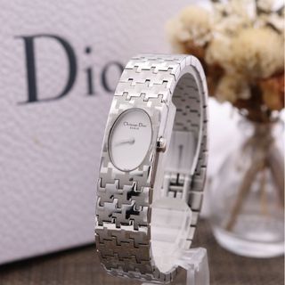 クリスチャンディオール(Christian Dior)の付属品付き【新品電池】ChristianDior D70-100/美品 動作良好(腕時計)