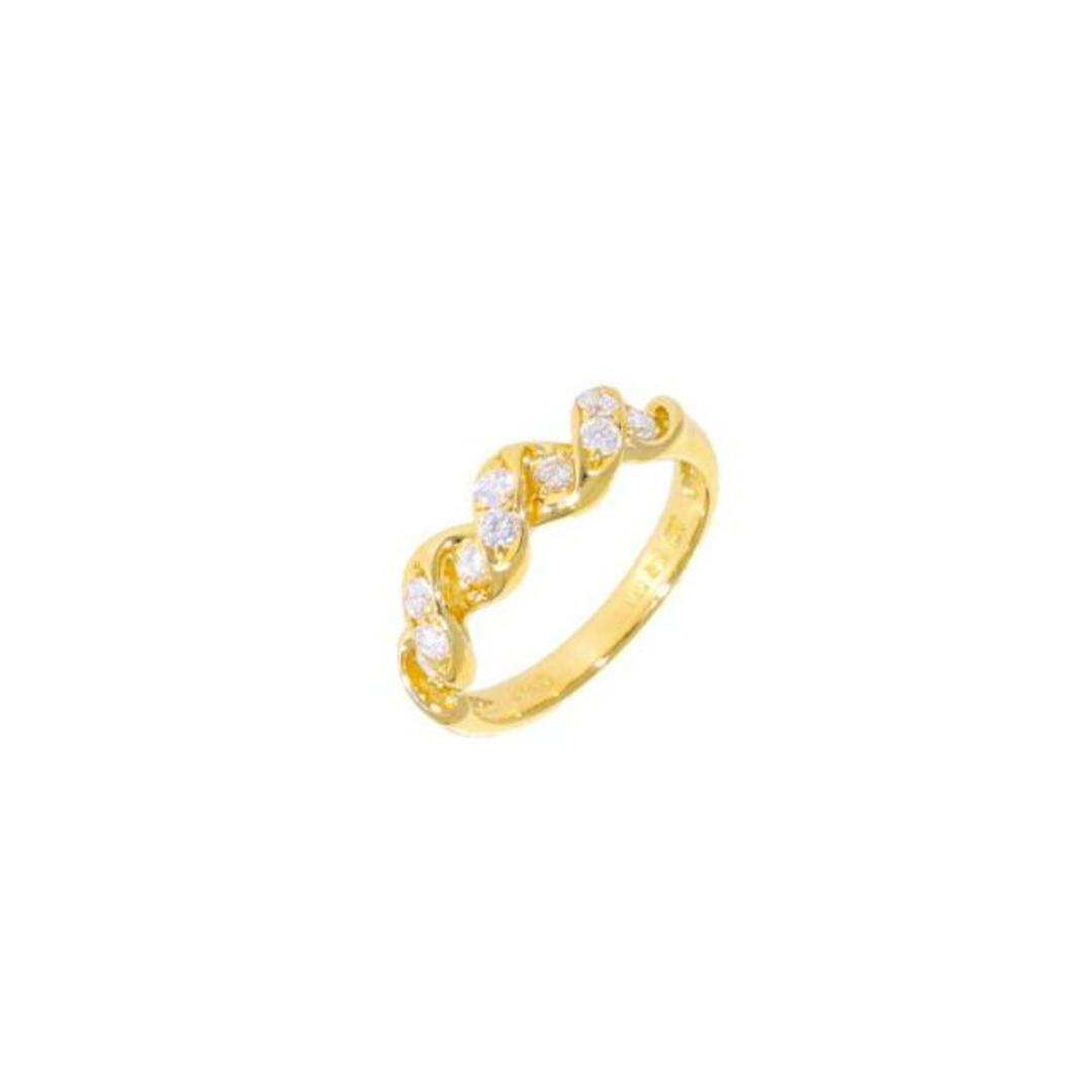 K18ダイヤリング0.37ct/#11/Aランク/94【中古】 レディースのアクセサリー(リング(指輪))の商品写真