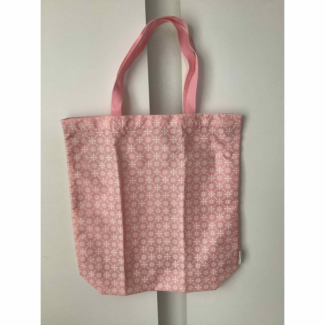 GUGU WORLD エコバッグ　ピンク　春色 レディースのバッグ(エコバッグ)の商品写真