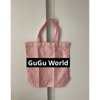 GUGU WORLD エコバッグ　ピンク　春色(エコバッグ)