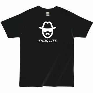 ギルタン(GILDAN)のTB-051  THUG LIFE サグライフ(Tシャツ/カットソー(半袖/袖なし))