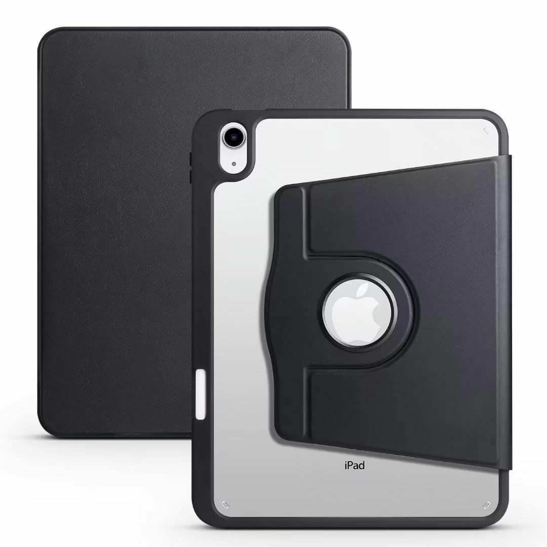 色:ブラックRyo楽々生活館 iPad 10.2 iPad 987 ケース  スマホ/家電/カメラのPC/タブレット(タブレット)の商品写真
