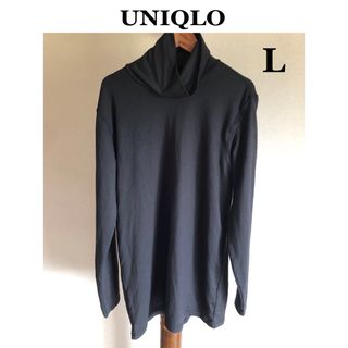 ユニクロ(UNIQLO)の匿名配送　UNIQLO  ユニクロ　メンズ　タートルネック　エクストラウォーム(Tシャツ/カットソー(七分/長袖))