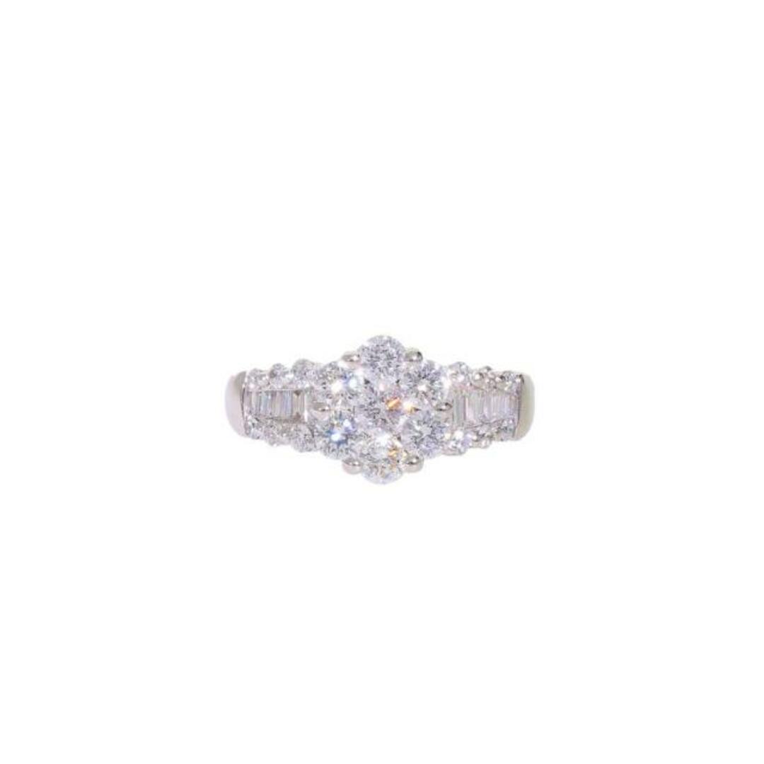 ◎PT900ダイヤリング1.56ct/#13/Aランク/59【中古】 レディースのアクセサリー(リング(指輪))の商品写真