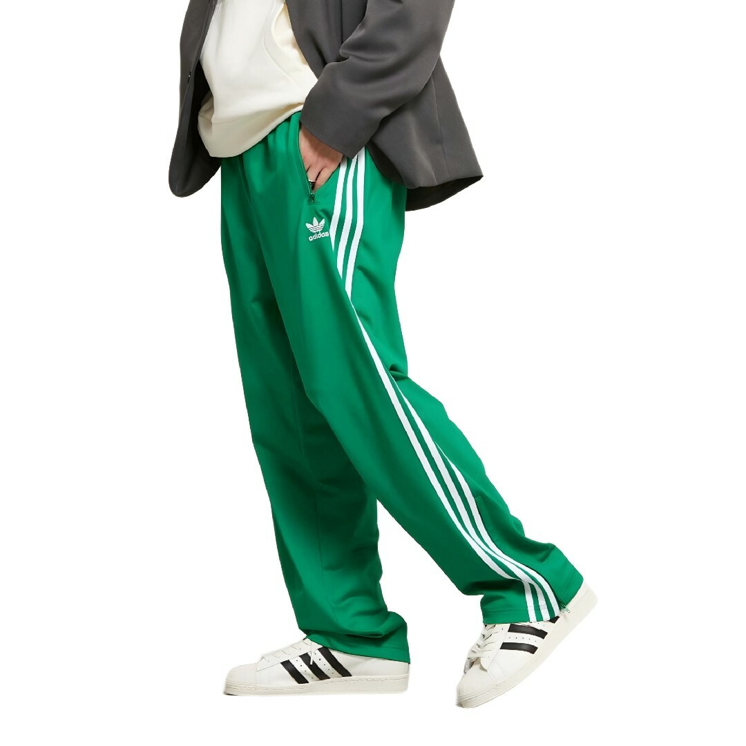 adidas(アディダス)のadidas★ファイヤーバードトラックパンツ★ジャージ★緑★3XL★男女兼用 メンズのパンツ(その他)の商品写真