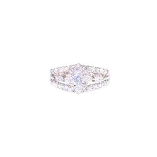 <br>PT900ダイヤリング0.313/0.91ct/#10/Aランク/75【中古】(リング(指輪))