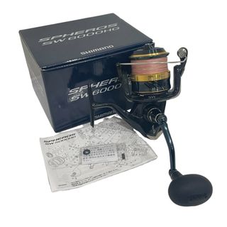 シマノ(SHIMANO)のSHIMANO シマノ 21 スフェロスSW 6000HG スピニングリール 動作OK【中古】12404R17(リール)