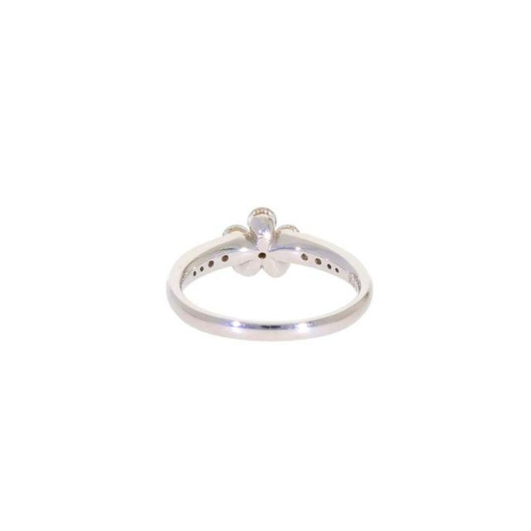 K18WGダイヤリング0.740ct/ABランク/65【中古】 レディースのアクセサリー(リング(指輪))の商品写真
