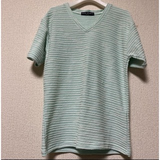 ロシェル(Roshell)の♡メンズ　Tシャツ　ストライプ♡(Tシャツ/カットソー(半袖/袖なし))