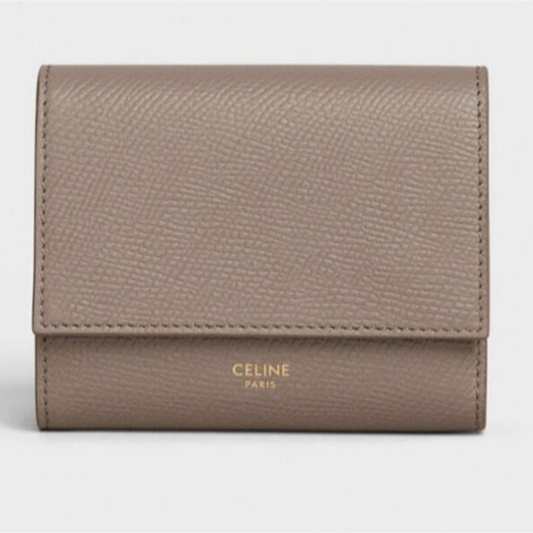 celine(セリーヌ)のCELINE スモールウォレット　三つ折り　ペプル レディースのファッション小物(財布)の商品写真