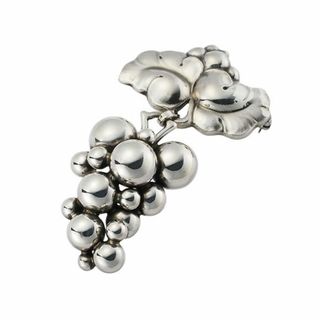 ジョージジェンセン(Georg Jensen)の◆ミウラ◆ジョージ・ジェンセン GEORG JENSEN ムーンライトグレープ ブローチ 217B シルバー925 仕上済【中古】(ブローチ/コサージュ)