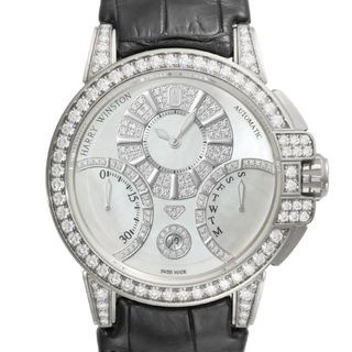 HARRY WINSTON - オーシャン バイレトログラード オートマティック 42mm ダイヤモンド Ref.OCEABI42WW002 中古品 メンズ 腕時計