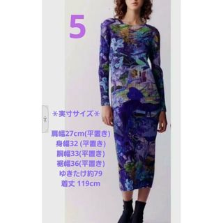 プリーツプリーズイッセイミヤケ(PLEATS PLEASE ISSEY MIYAKE)の美品 プリーツプリーズ  ISSEY MIYAKE ロング  ワンピース　5(ロングワンピース/マキシワンピース)