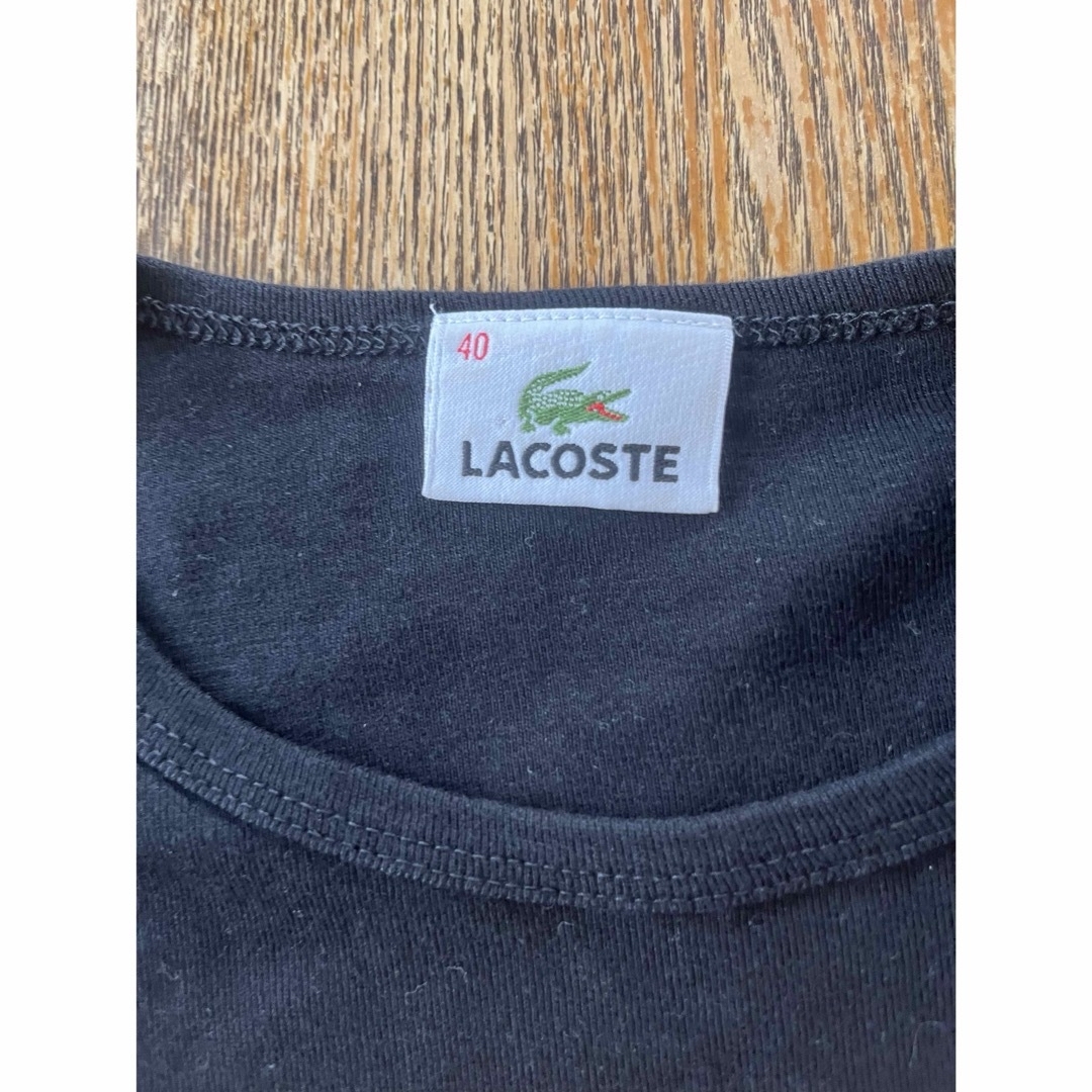 LACOSTE(ラコステ)のラコステ　ロングTシャツ レディースのトップス(シャツ/ブラウス(長袖/七分))の商品写真