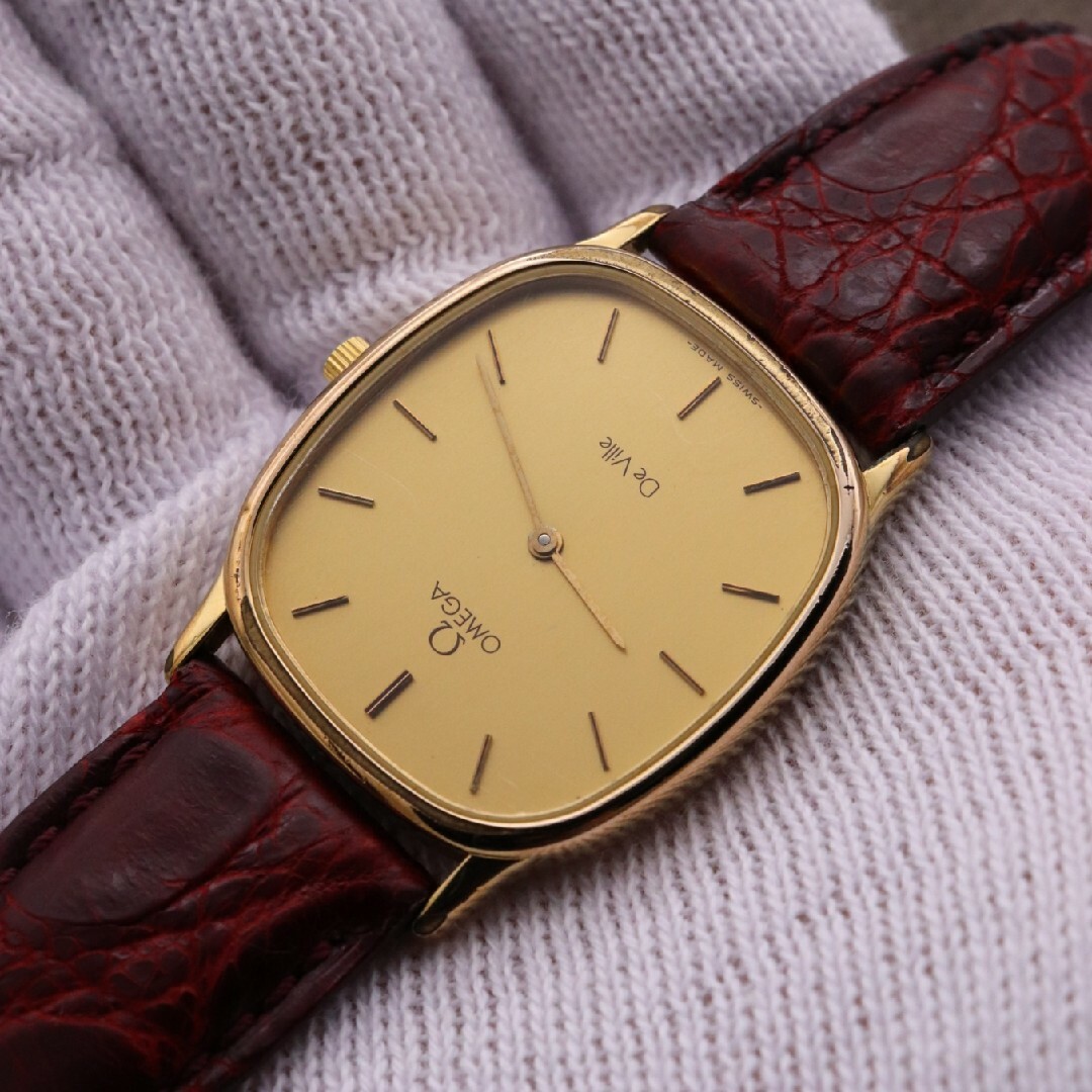OMEGA - 正規品【新品電池】OMEGA デビル/1434 動作品 DeVille OMEGA - 正規品【新品電池】OMEGA デビル/1434 動作品 DeVille