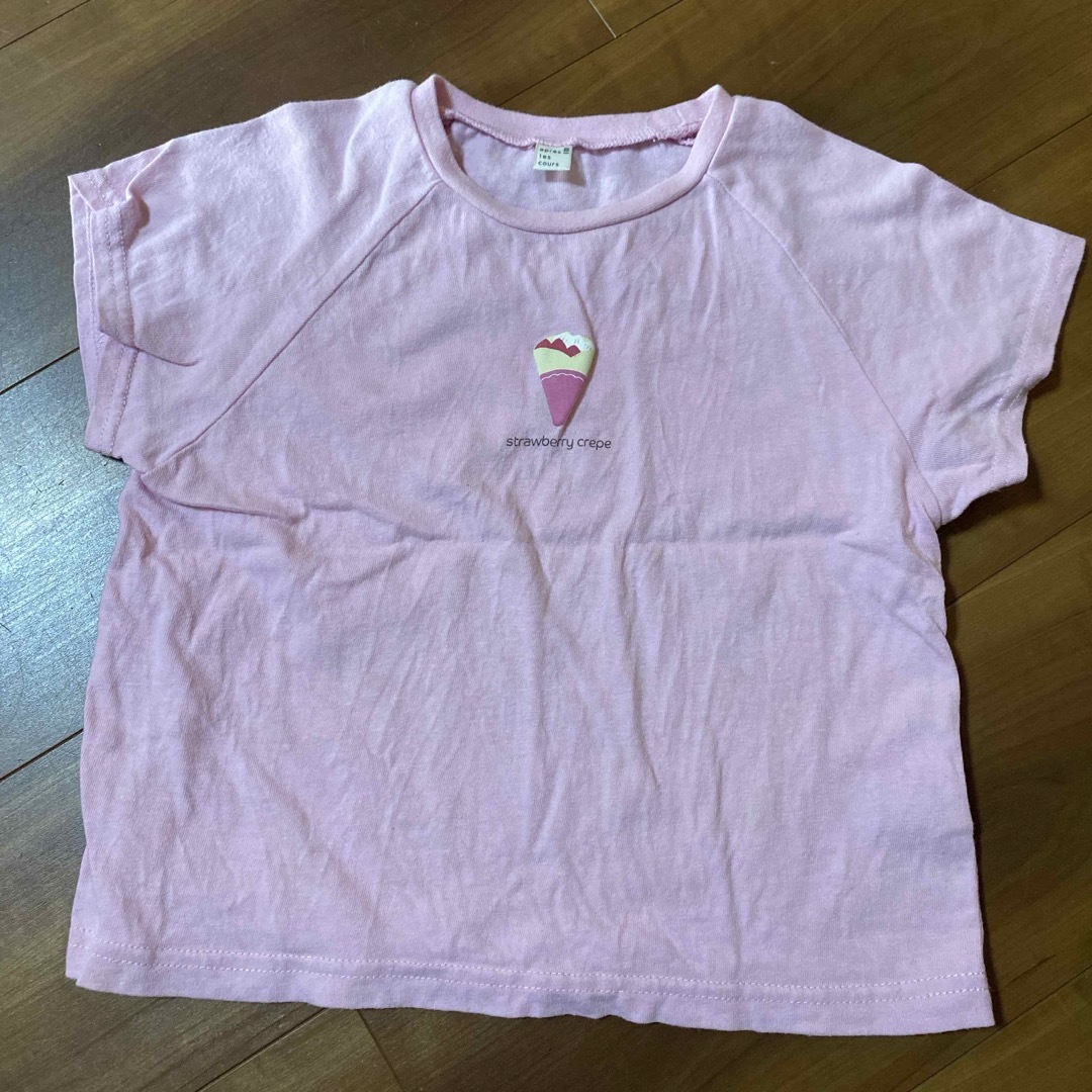 apres les cours(アプレレクール)のアプレレクール　半袖Tシャツ　女の子　夏　100 キッズ/ベビー/マタニティのキッズ服女の子用(90cm~)(Tシャツ/カットソー)の商品写真