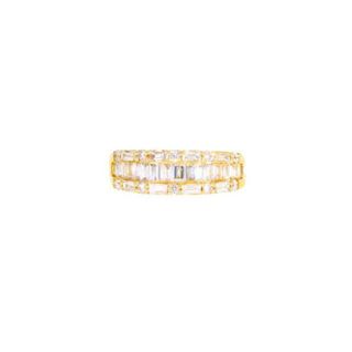 <br>K18ダイヤリング1.00ct/ABランク/65【中古】(リング(指輪))