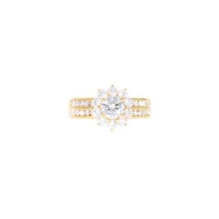 <br>◎K18ダイヤリング0.51/0.81ct/Aランク/59【中古】(リング(指輪))