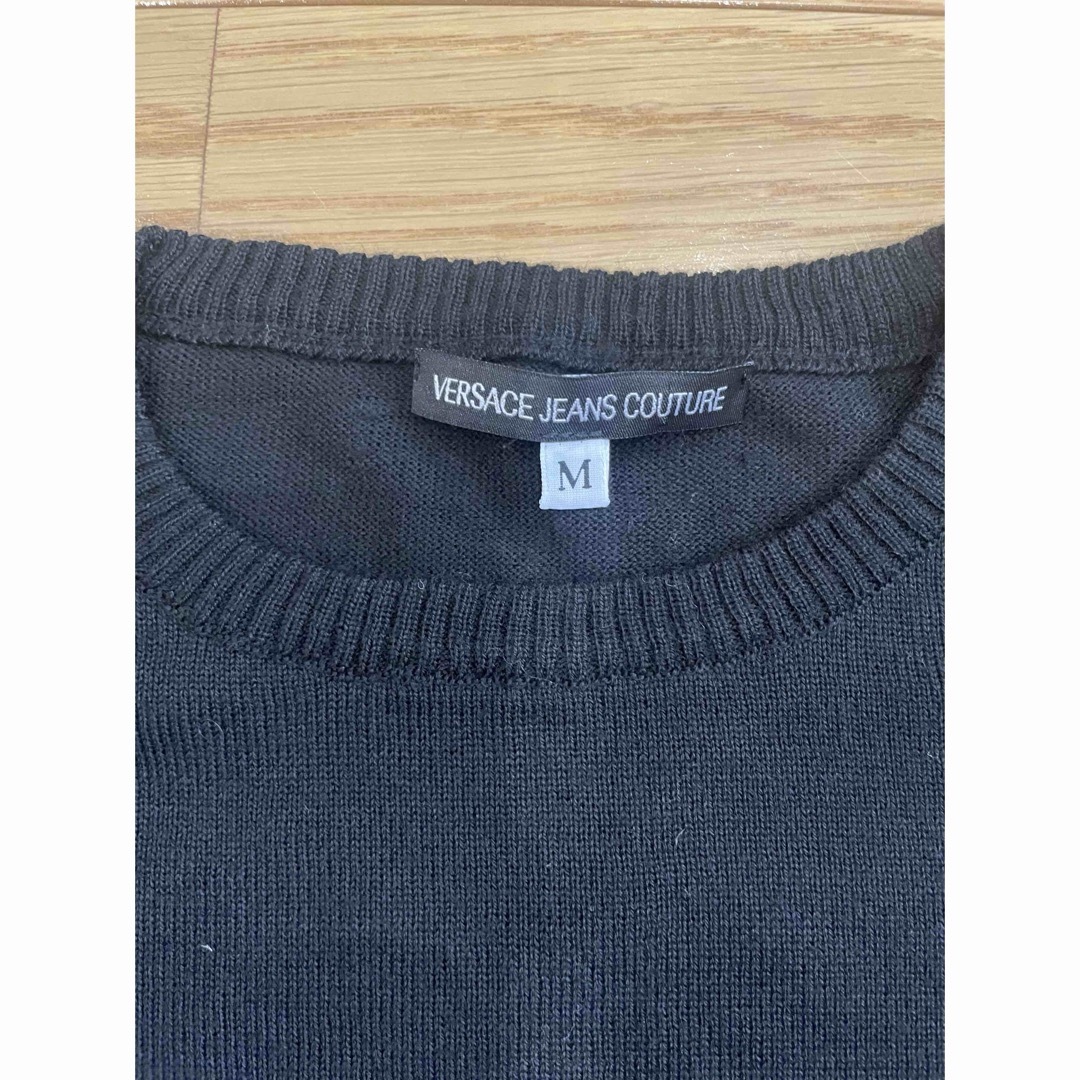 Gianni Versace(ジャンニヴェルサーチ)のヴェルサーチ　サマーニット　Tシャツ レディースのトップス(Tシャツ(半袖/袖なし))の商品写真