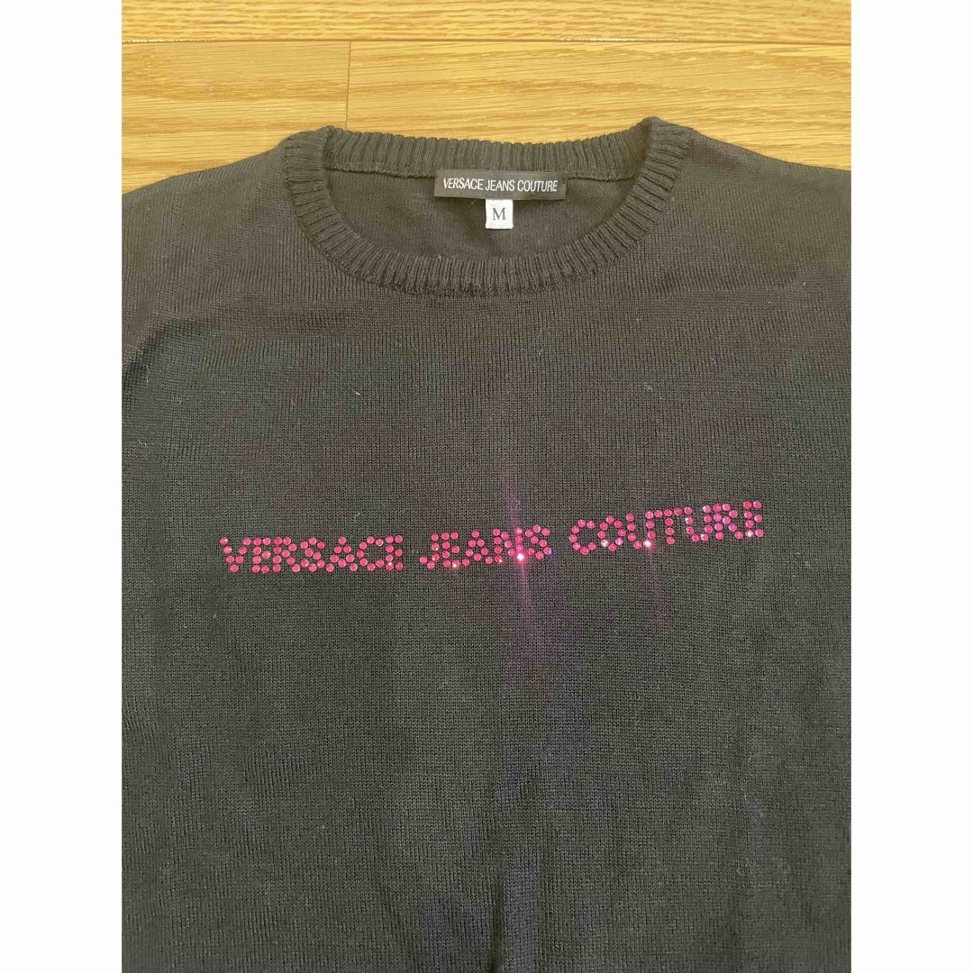 Gianni Versace(ジャンニヴェルサーチ)のヴェルサーチ　サマーニット　Tシャツ レディースのトップス(Tシャツ(半袖/袖なし))の商品写真