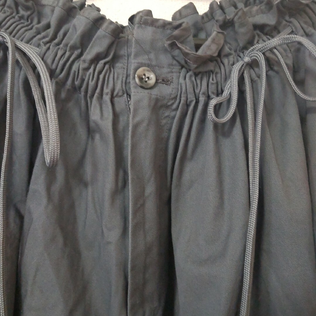 フレアースカート  モスグリーン レディースのスカート(ひざ丈スカート)の商品写真