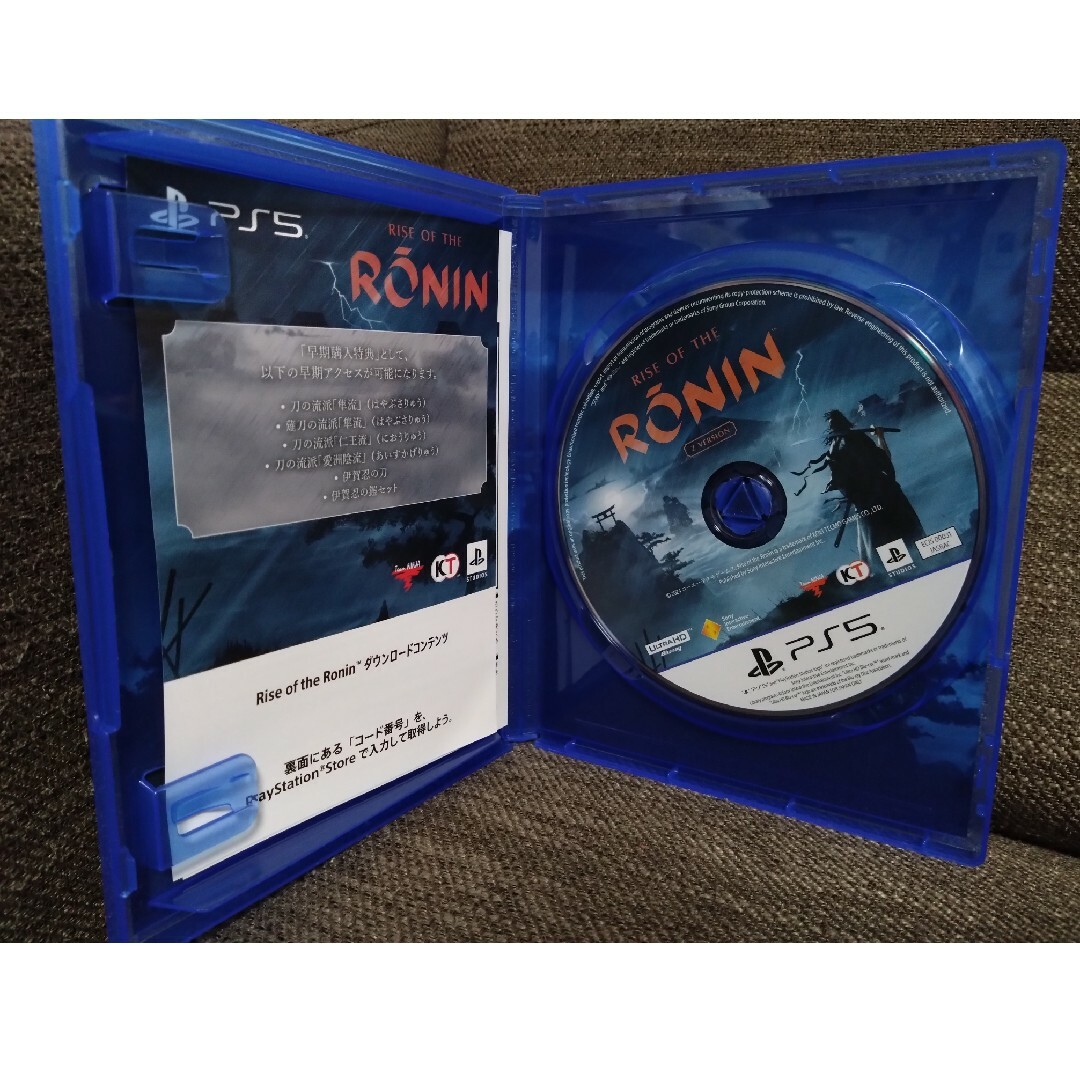 Rise of the Ronin Z version PS5 早期購入特典あり エンタメ/ホビーのゲームソフト/ゲーム機本体(家庭用ゲームソフト)の商品写真