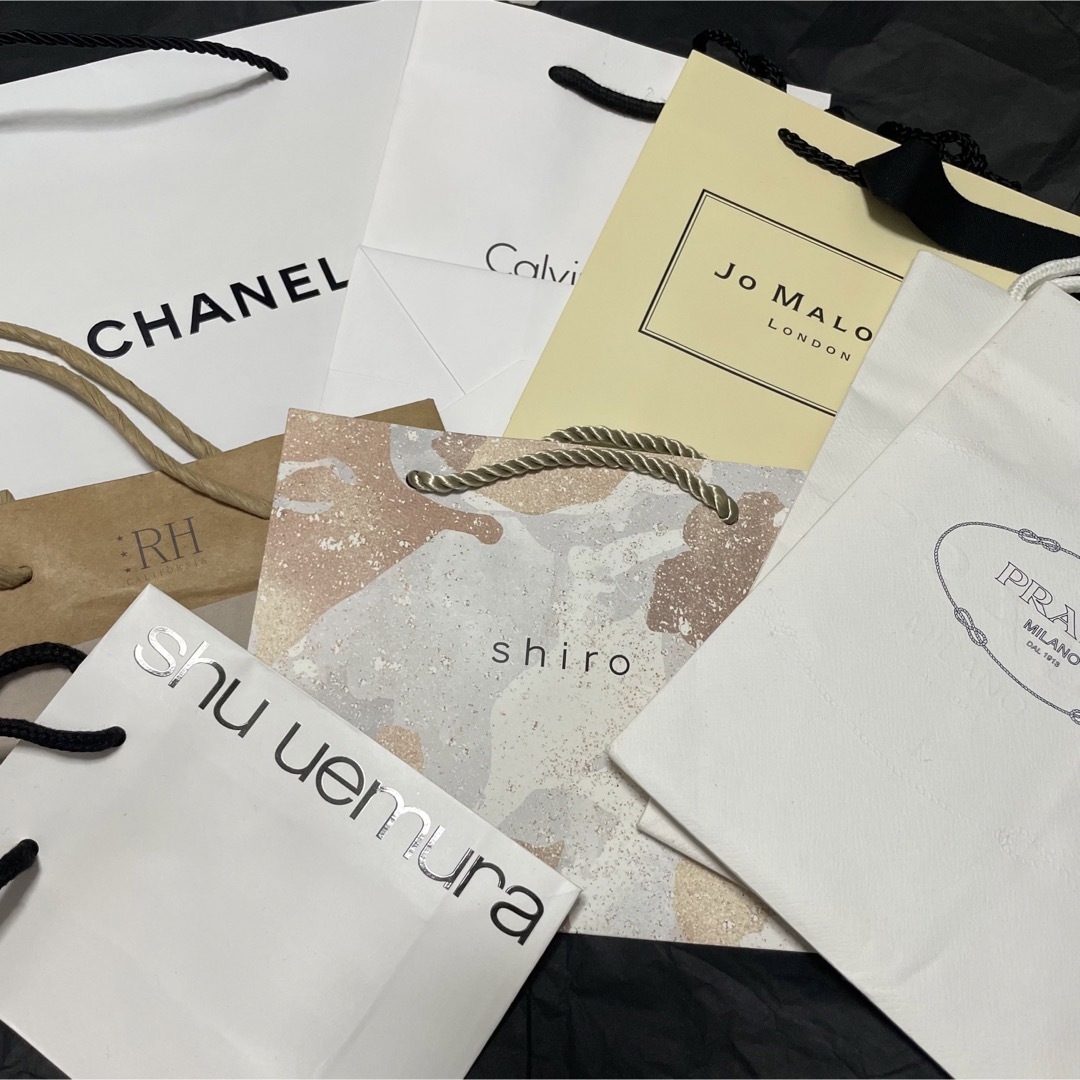 CHANEL(シャネル)のブランドショッパー 6点＋おまけ2点 レディースのバッグ(ショップ袋)の商品写真