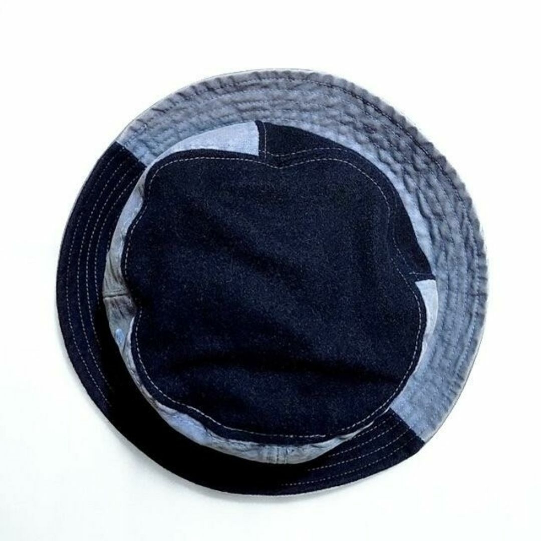 POLO RALPH LAUREN(ポロラルフローレン)のBEAMS✨ビームス コットンウール切り替え バイカラー バケット バケツハット レディースの帽子(ハット)の商品写真