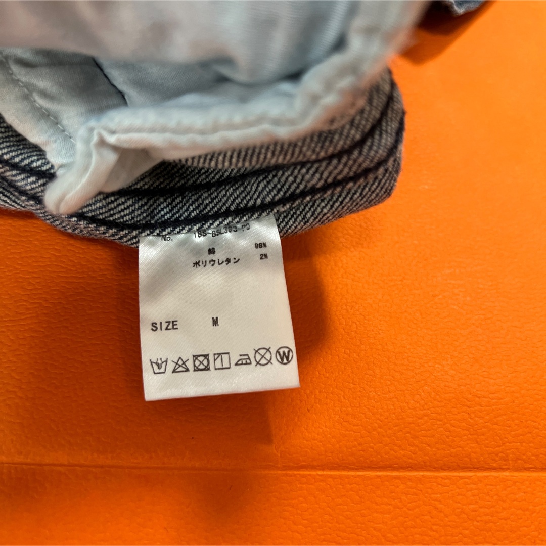 デニムモッズコート モッズコート アウター デニム コート オーバーサイズ メンズのジャケット/アウター(モッズコート)の商品写真