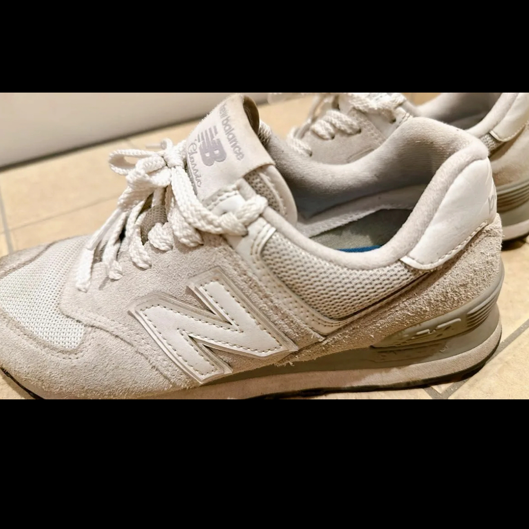 New Balance(ニューバランス)のニューバランス574 24.0cm ライトグレー レディースの靴/シューズ(スニーカー)の商品写真