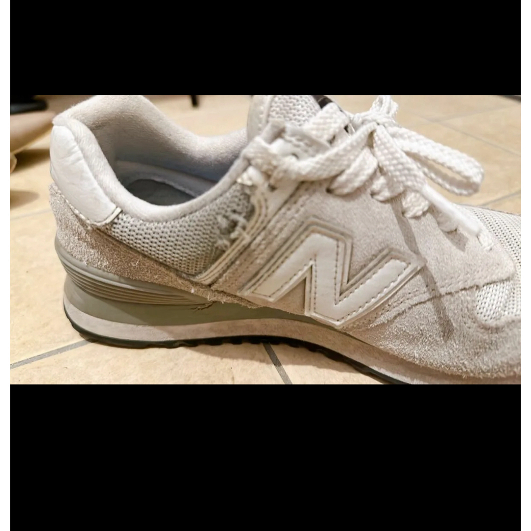 New Balance(ニューバランス)のニューバランス574 24.0cm ライトグレー レディースの靴/シューズ(スニーカー)の商品写真