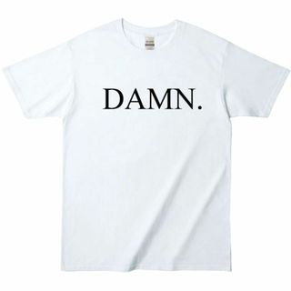 ギルタン(GILDAN)のTW-058  DAMN. スラング　洋楽　音楽(Tシャツ/カットソー(半袖/袖なし))