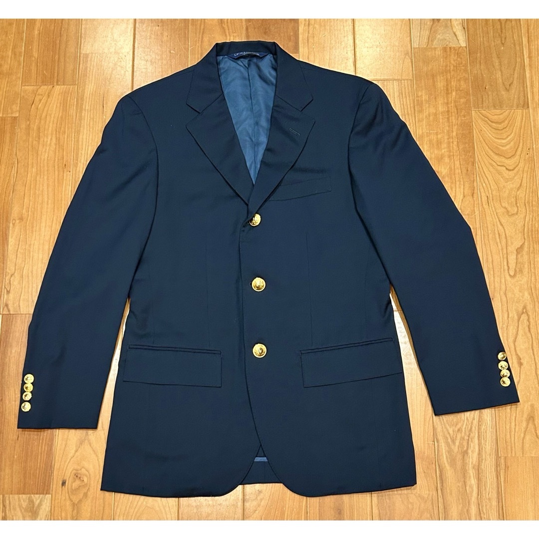 POLO RALPH LAUREN(ポロラルフローレン)のPOLO Ralph Lauren ポロラルフローレン　紺色　ブレザー　A5 メンズのジャケット/アウター(テーラードジャケット)の商品写真