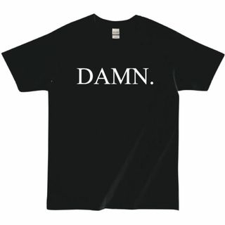 ギルタン(GILDAN)のTB-058  DAMN. スラング　洋楽　音楽(Tシャツ/カットソー(半袖/袖なし))