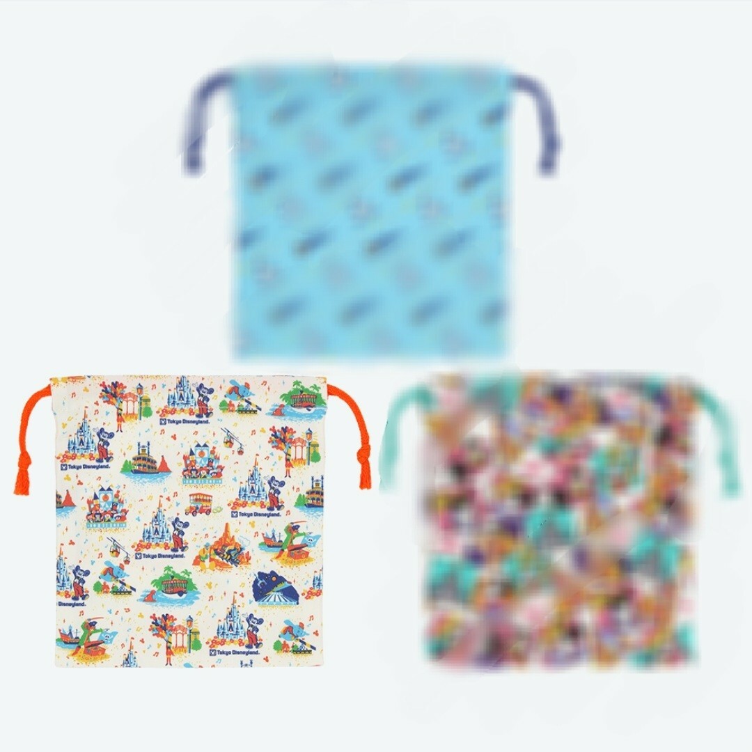 Disney(ディズニー)の東京ディズニーリゾート メイクユアフェイバリット 巾着 1枚 エンタメ/ホビーのエンタメ その他(その他)の商品写真