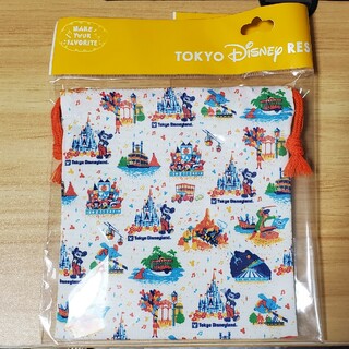 Disney - 東京ディズニーリゾート メイクユアフェイバリット 巾着 1枚