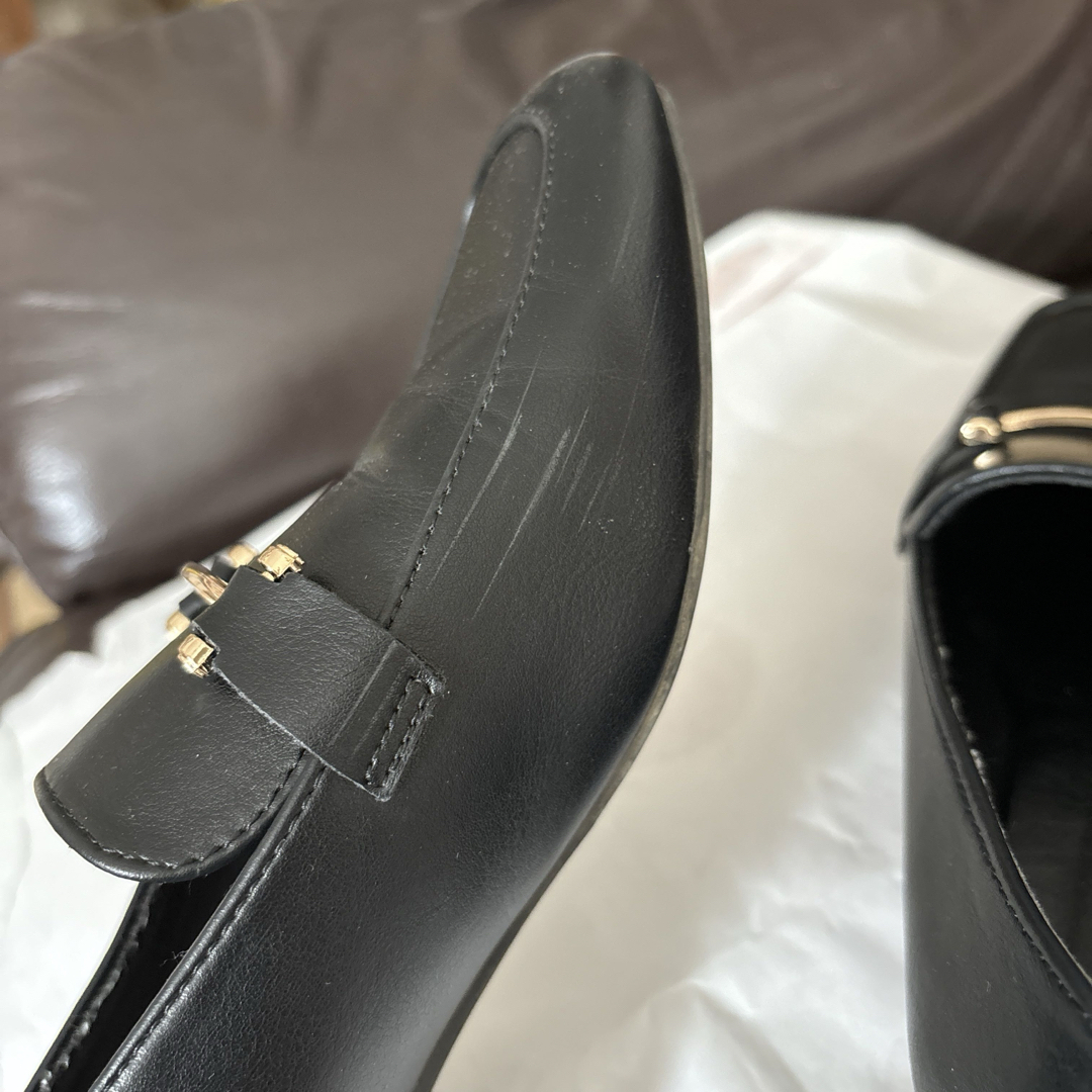 しまむら(シマムラ)のしまむら　omiさん　黒　ローファー レディースの靴/シューズ(ローファー/革靴)の商品写真