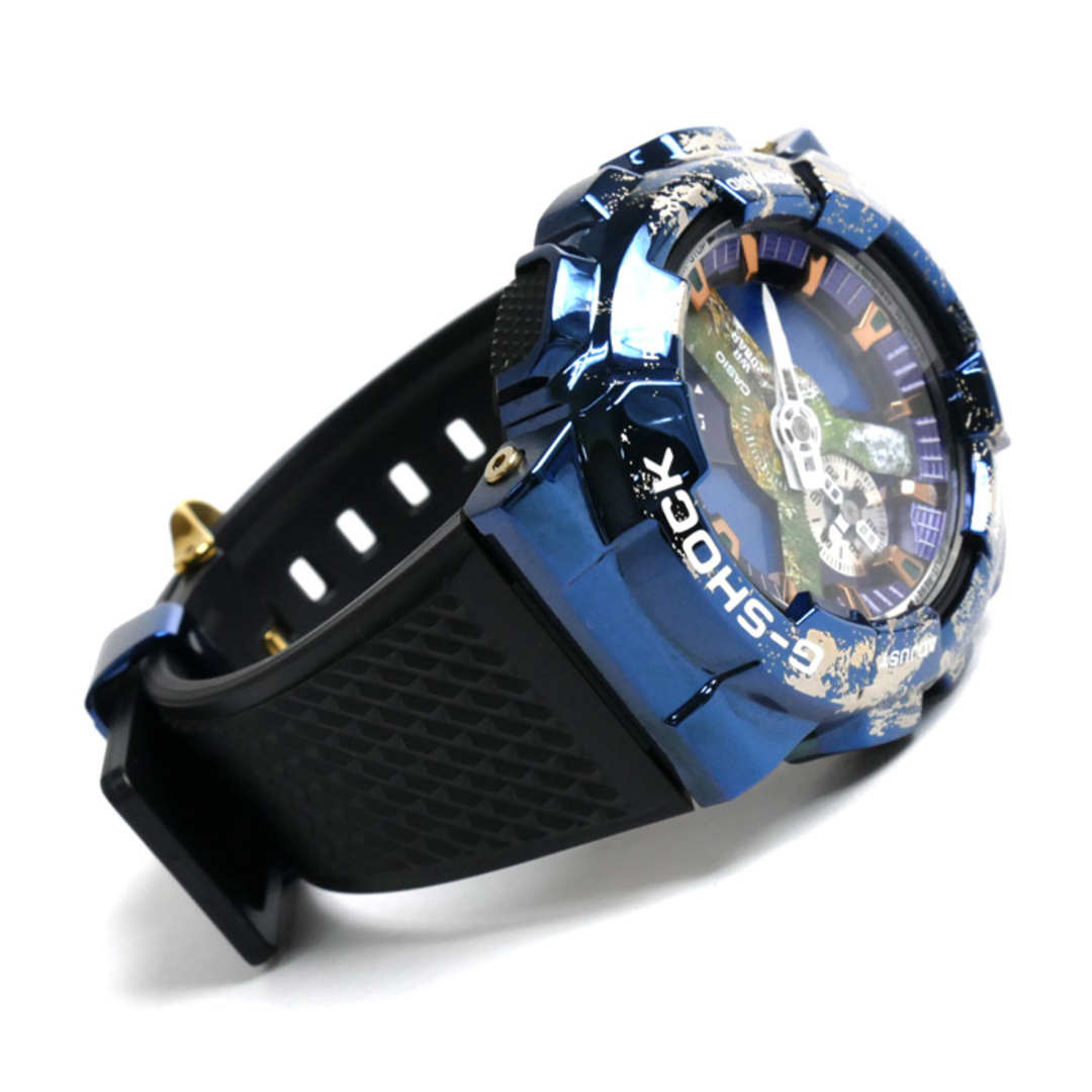 CASIO(カシオ)のCASIO カシオ G-SHOCK 地球モチーフ 腕時計 電池式 GM-110EARTH-1AJR メンズ【中古】【美品】 メンズの時計(腕時計(アナログ))の商品写真