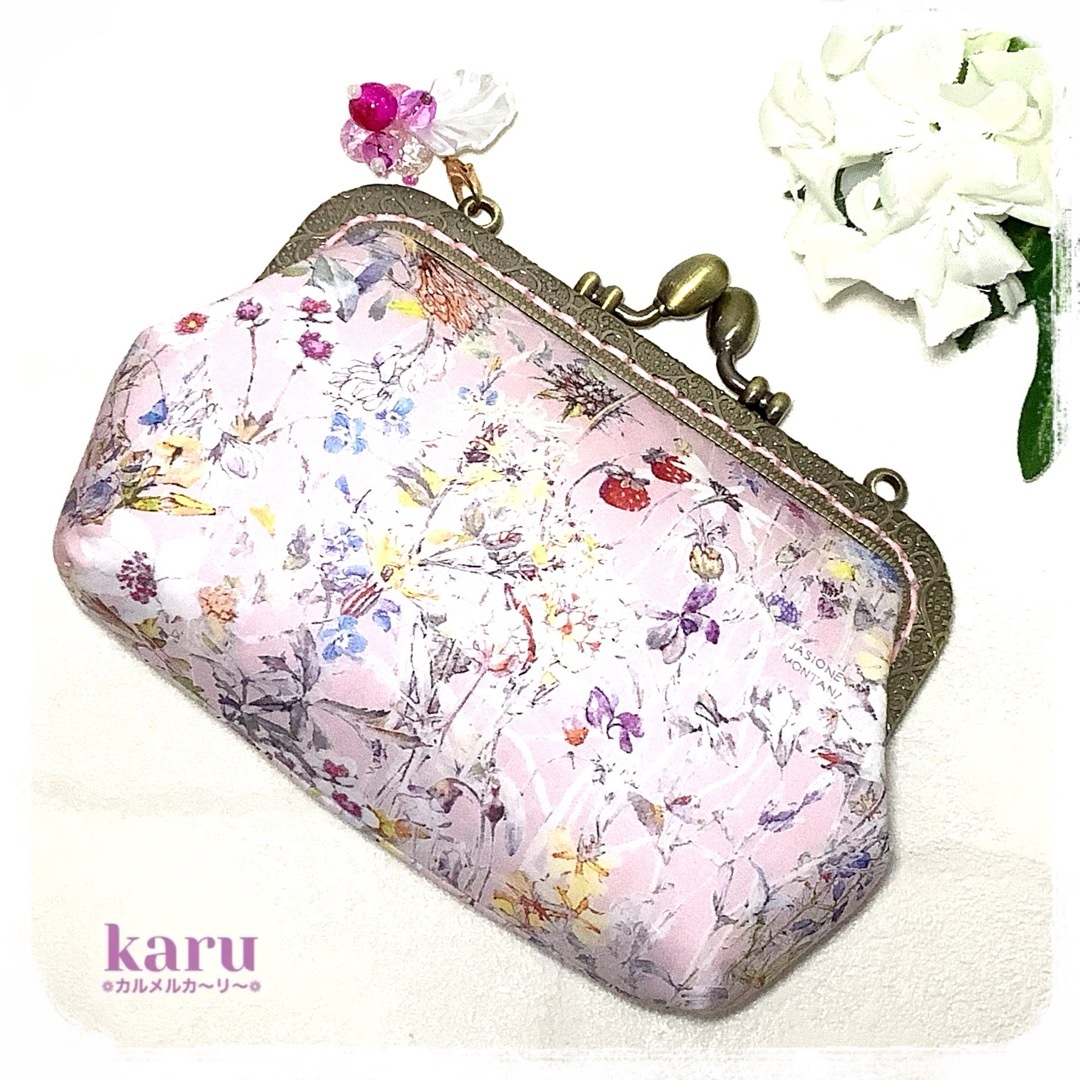 LIBERTY.(リバティ)の❁ Wild Flowers ワイルド・フラワーズ❁ ハンドメイド ハンドメイドのファッション小物(ポーチ)の商品写真