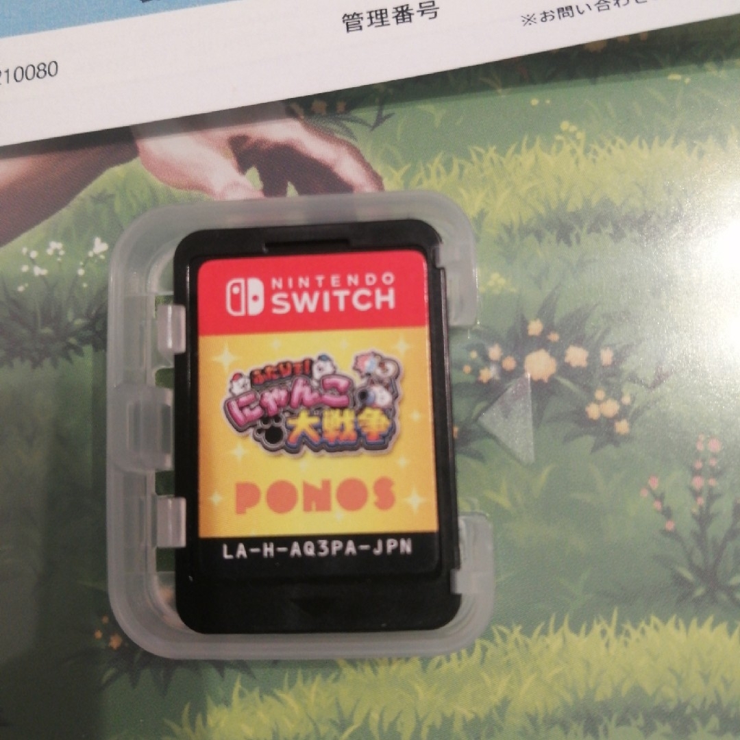 ふたりで！にゃんこ大戦争　Switchソフト エンタメ/ホビーのゲームソフト/ゲーム機本体(家庭用ゲームソフト)の商品写真