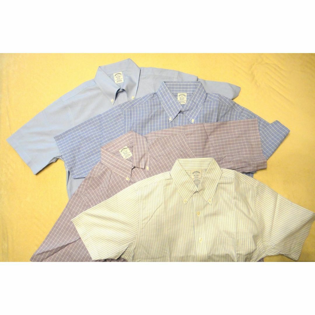 Brooks Brothers(ブルックスブラザース)のブルックスブラザーズ●ノンアイロン半袖ドレスシャツ4点　15 1/2サイズ メンズのトップス(シャツ)の商品写真