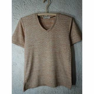 メンズメルローズ(MEN'S MELROSE)の8928　メンズ　メルローズ　半袖　Vネック　デザイン　tシャツ　(Tシャツ/カットソー(半袖/袖なし))