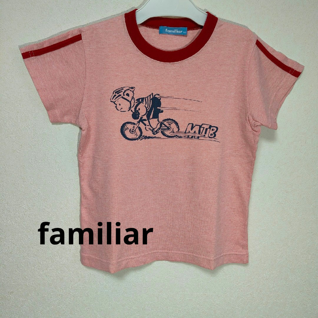 familiar(ファミリア)のfamiliar ファミリア キッズ Tシャツ 120 キッズ/ベビー/マタニティのキッズ服男の子用(90cm~)(Tシャツ/カットソー)の商品写真