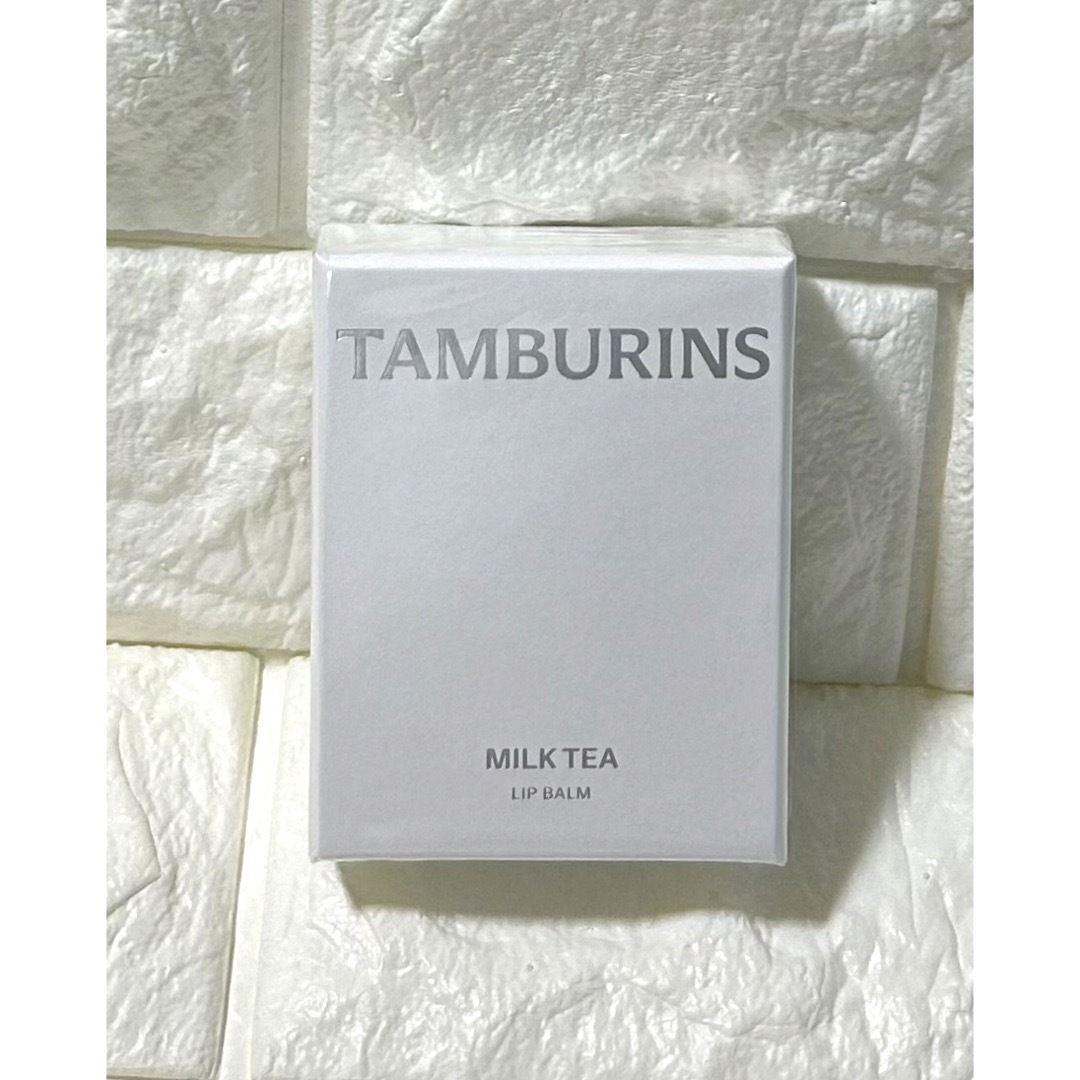 《新品》TAMBURINS エッグリップバーム　MILK TEA & ノベルティ コスメ/美容のスキンケア/基礎化粧品(リップケア/リップクリーム)の商品写真