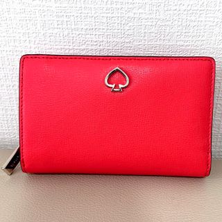 kate spade new york - ケイトスペード 折り財布 アデル レザー ミディアム ビルフォールド ウォレット