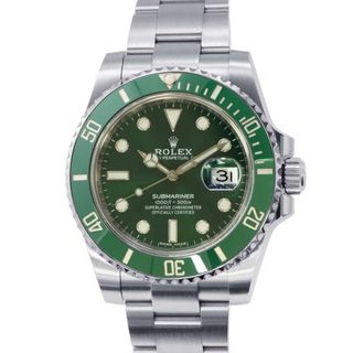 ロレックス(ROLEX)のロレックス サブマリーナ デイト  116610LV ROLEX グリーン文字盤(腕時計(アナログ))