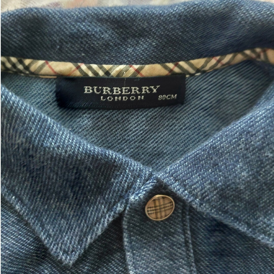 BURBERRY(バーバリー)のバーバリーのサロペットセット キッズ/ベビー/マタニティのベビー服(~85cm)(パンツ)の商品写真